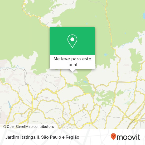 Jardim Itatinga II, Rua Itabira, 633 Mandaqui São Paulo-SP 02636-000 mapa