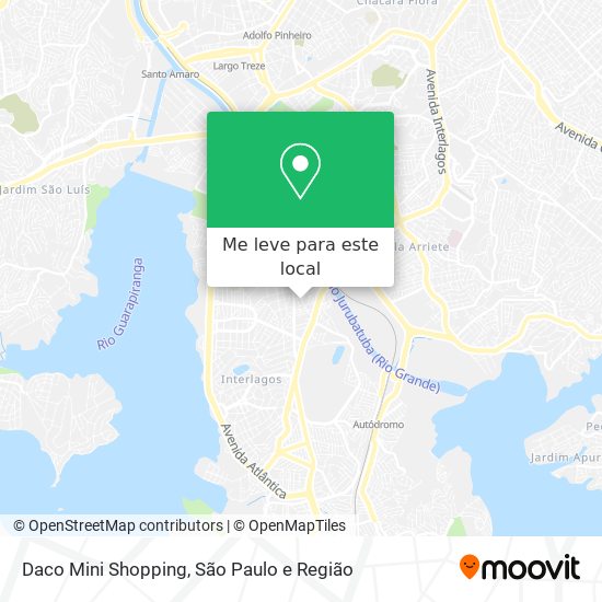 Daco Mini Shopping mapa