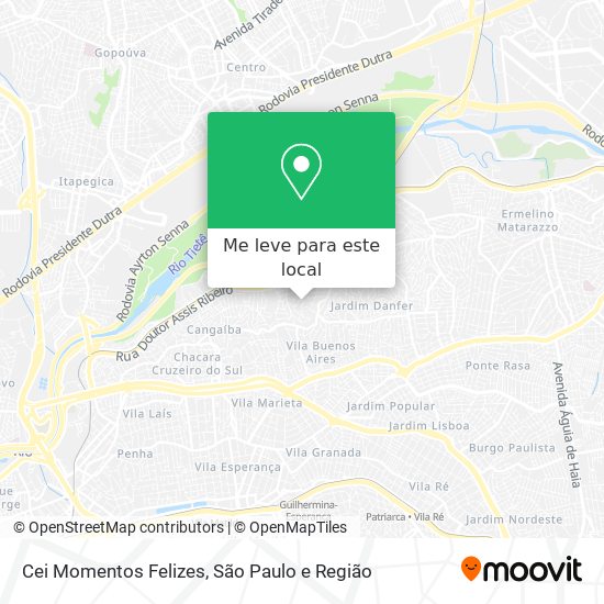 Cei Momentos Felizes mapa