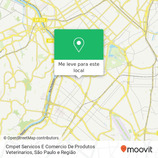 Cmpet Servicos E Comercio De Produtos Veterinarios, Rua Nova Cidade, 365 Itaim Bibi São Paulo-SP 04547-071 mapa