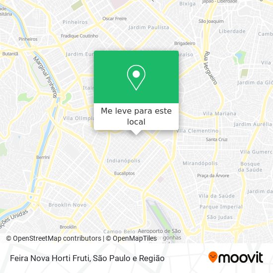 Feira Nova Horti Fruti mapa
