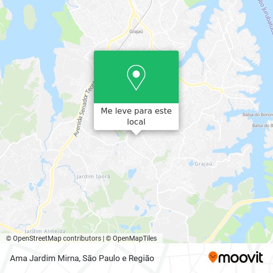 Ama Jardim Mirna mapa