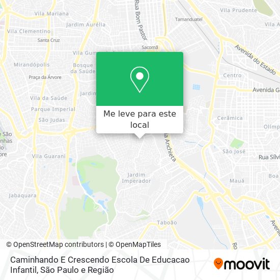 Caminhando E Crescendo Escola De Educacao Infantil mapa