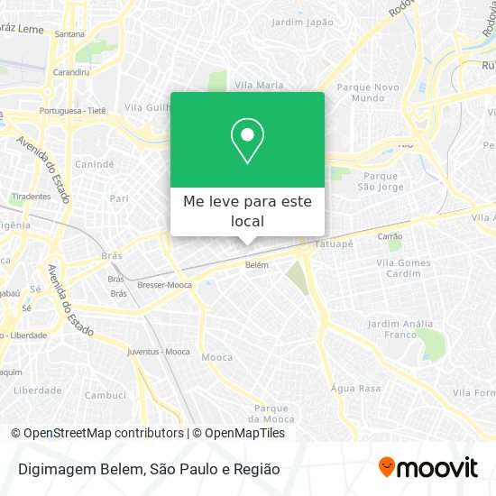 Digimagem Belem mapa