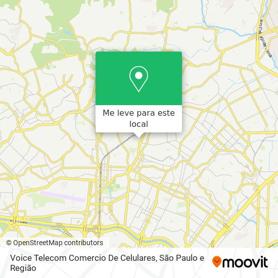 Voice Telecom Comercio De Celulares mapa