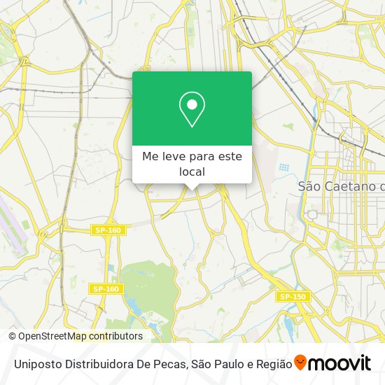 Uniposto Distribuidora De Pecas mapa