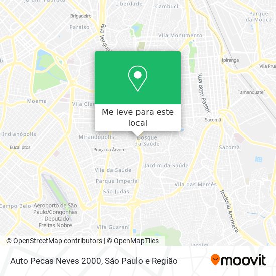 Auto Pecas Neves 2000 mapa