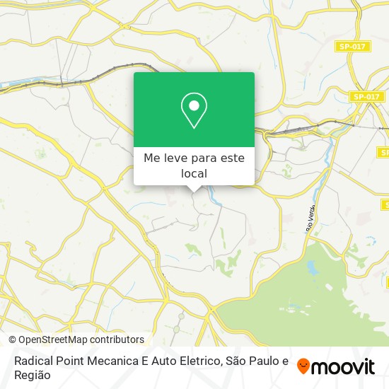 Radical Point Mecanica E Auto Eletrico mapa