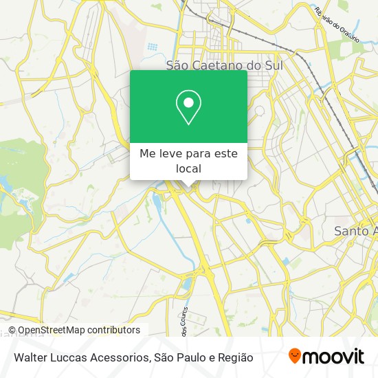 Walter Luccas Acessorios mapa