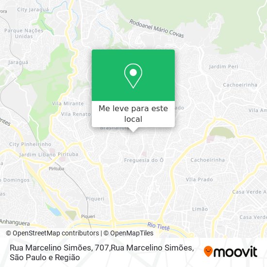 Rua Marcelino Simões, 707,Rua Marcelino Simões mapa