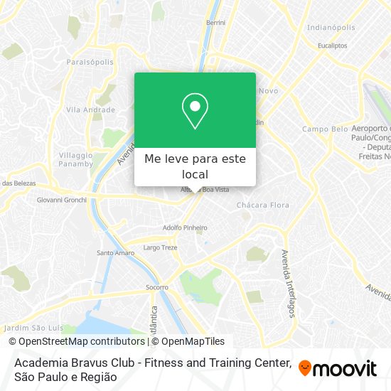 Academia Bravus Club - Fitness and Training Center mapa