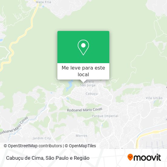 Cabuçu de Cima mapa