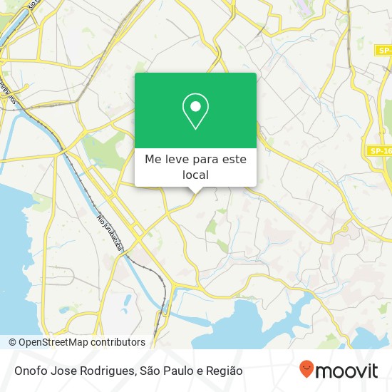 Onofo Jose Rodrigues, Avenida Interlagos, 2255 Campo Grande São Paulo-SP 04661-100 mapa
