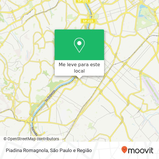 Piadina Romagnola, Avenida Roque Petroni Júnior, 1089 Santo Amaro São Paulo-SP 04707-000 mapa