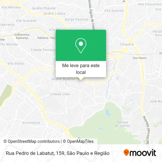Rua Pedro de Labatut, 159 mapa