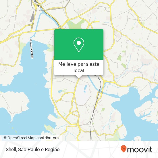 Shell, Avenida Interlagos, 5345 Cidade Dutra São Paulo-SP 04777-000 mapa