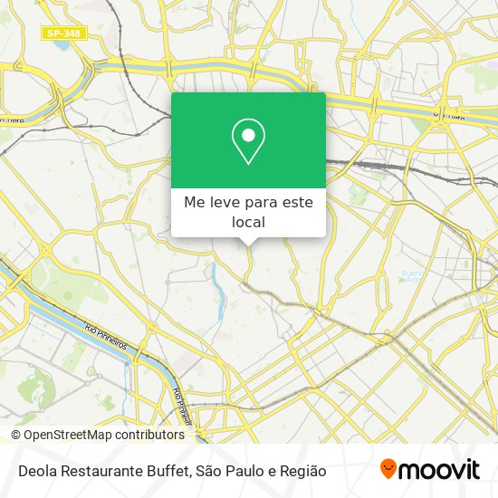 Deola Restaurante Buffet mapa