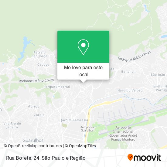 Rua Bofete, 24 mapa