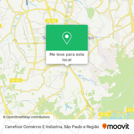 Carrefour Comércio E Indústria mapa