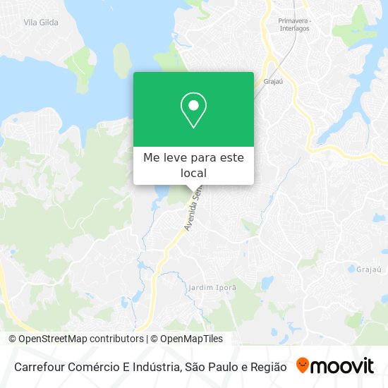 Carrefour Comércio E Indústria mapa
