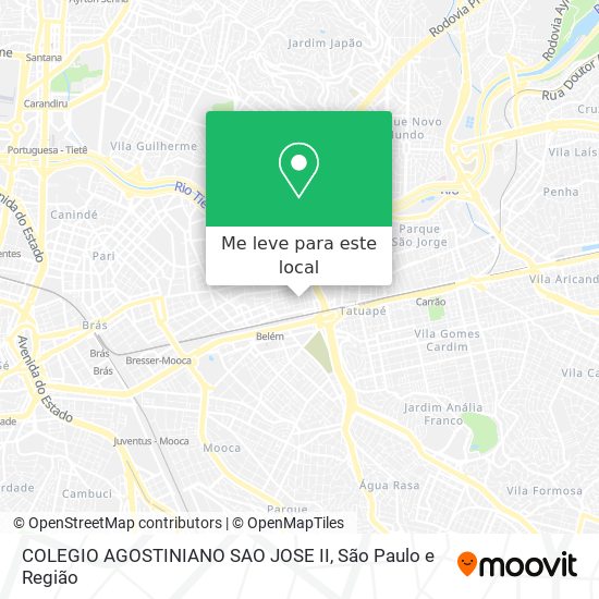 COLEGIO AGOSTINIANO SAO JOSE II mapa