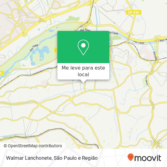 Walmar Lanchonete, Rua Nova Friburgo, 660 Jardim Penha São Paulo-SP 03759-040 mapa