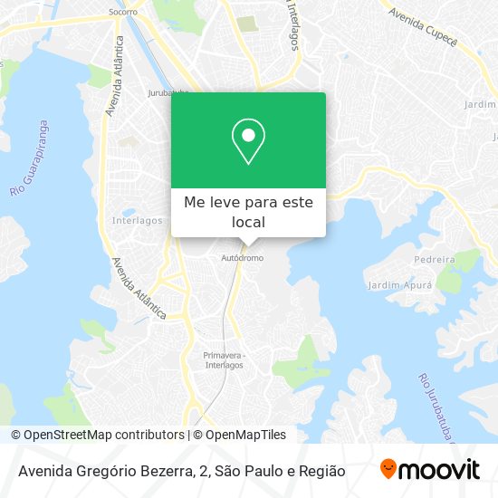 Avenida Gregório Bezerra, 2 mapa