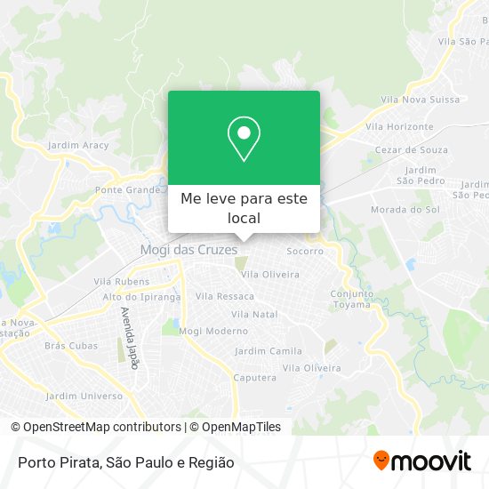 Porto Pirata mapa