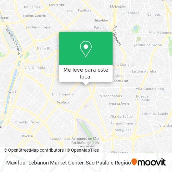 Maxifour Lebanon Market Center mapa