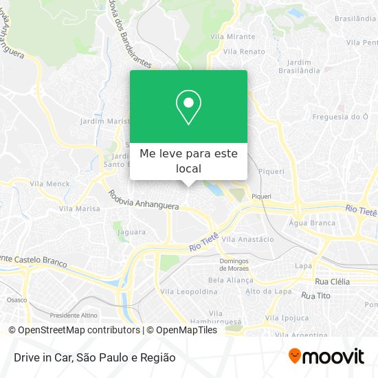 Drive in Car mapa