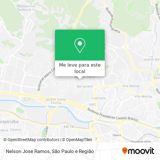 Nelson Jose Ramos mapa