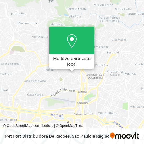 Pet Fort Distribuidora De Racoes mapa