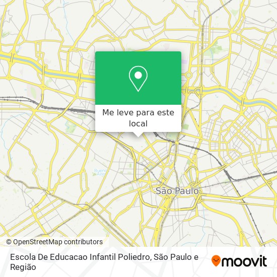 Escola De Educacao Infantil Poliedro mapa