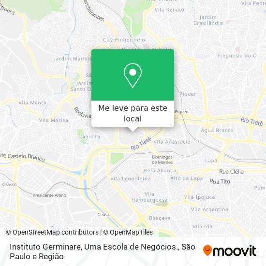 Instituto Germinare, Uma Escola de Negócios. mapa