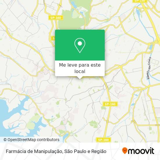 Farmácia de Manipulação mapa