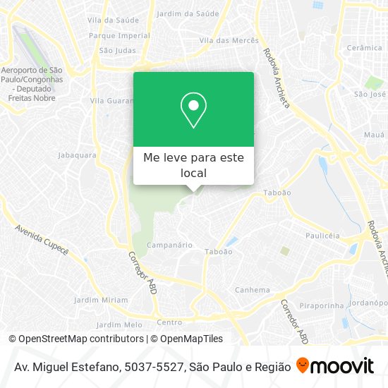 Av. Miguel Estefano, 5037-5527 mapa