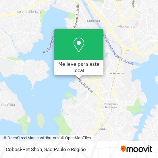 Cobasi-Pet Shop mapa