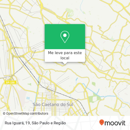 Rua Iguará, 19, Vila Prudente São Paulo-SP mapa