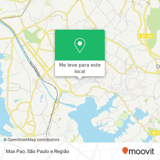 Max Pao, Avenida Dilermando Reis, 17 Jardim Palmares (Zona Sul) São Paulo-SP 04458-030 mapa