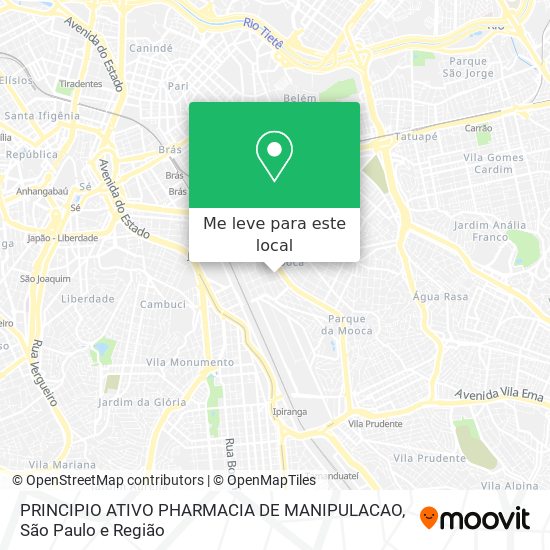 PRINCIPIO ATIVO PHARMACIA DE MANIPULACAO mapa