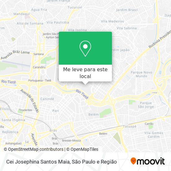 Cei Josephina Santos Maia mapa