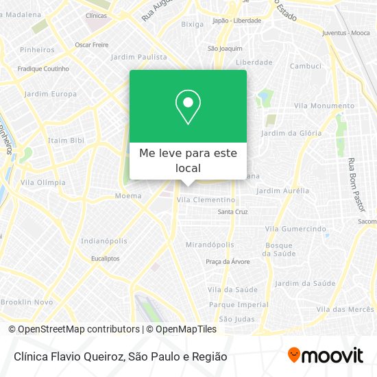 Clínica Flavio Queiroz mapa