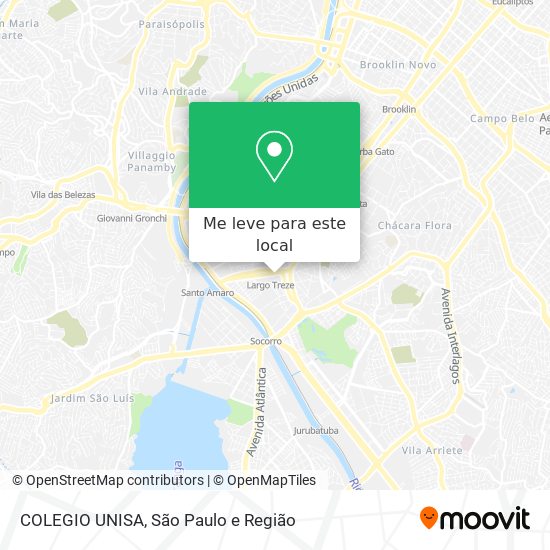 COLEGIO UNISA mapa