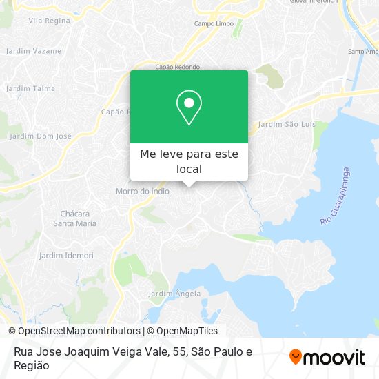 Rua Jose Joaquim Veiga Vale, 55 mapa