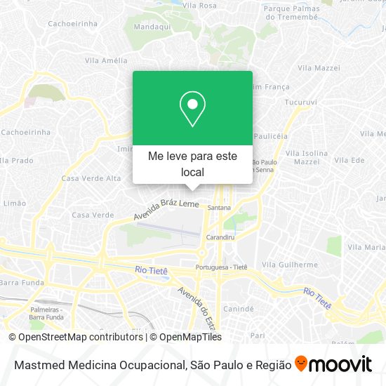 Mastmed Medicina Ocupacional mapa