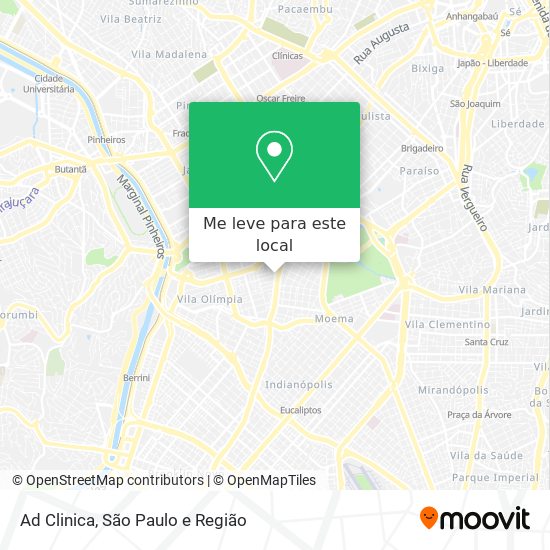 Ad Clinica mapa