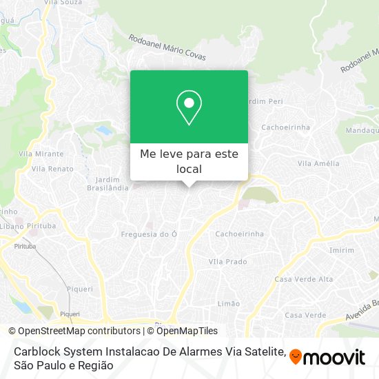 Carblock System Instalacao De Alarmes Via Satelite mapa