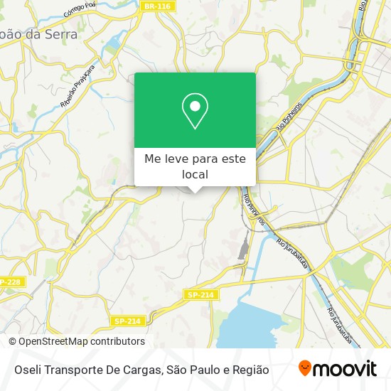 Oseli Transporte De Cargas mapa