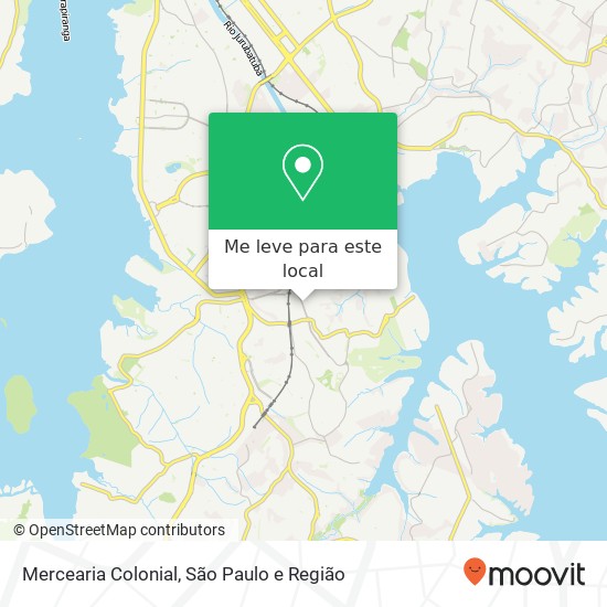 Mercearia Colonial, Avenida Lourenço Cabreira, 745 Cidade Dutra São Paulo-SP 04812-010 mapa