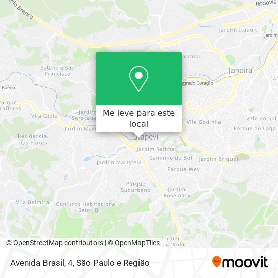 Avenida Brasil, 4 mapa